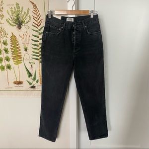 AGOLDE Fen High Rise Tapered Jean in Shambles